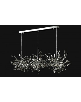Светильник подвесной Crystal Lux GARDEN SP3х3 L1200 CHROME-foto3