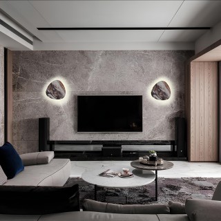 Бра Crystal Lux BILBAO AP10W LED D300 WHITE-foto5