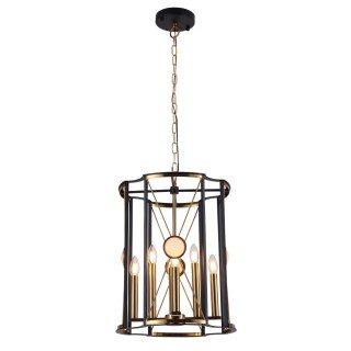 Светильник подвесной Crystal Lux TANDEM SP8 D490 GOLD-foto2