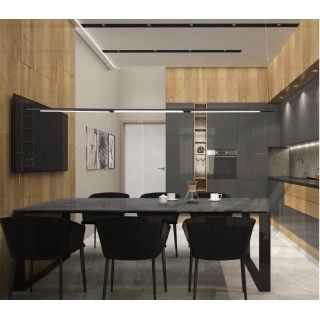 Светильник подвесной Crystal Lux LARGO SP33W L1770 BLACK-foto2