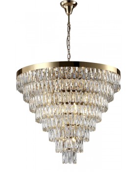 Люстра Crystal Lux ABIGAIL SP22 D820 GOLD/TRANSPARENT-foto2