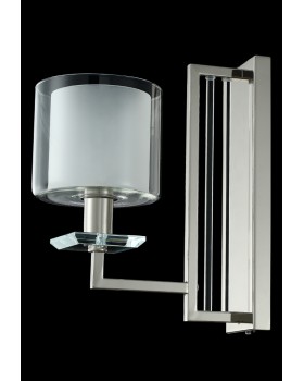 Бра Crystal Lux NICOLAS AP1 NICKEL/WHITE-foto3
