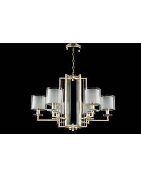 Люстра Crystal Lux NICOLAS SP-PL6 GOLD/WHITE-foto4