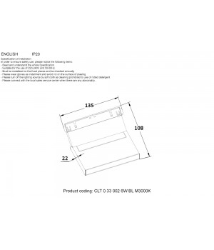 Светильник трековый магнитный Crystal Lux CLT 0.33 002 6W BL M3000K-foto5
