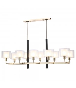 Люстры Crystal Lux MAESTRO SP-PL10 L1100 GOLD-foto2