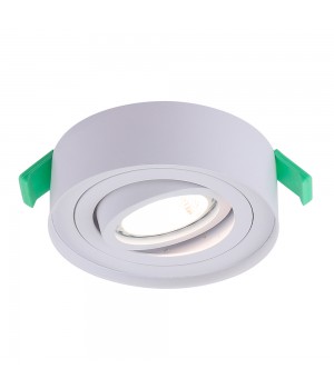 Светильник встраиваемый c малым заглублением Crystal Lux CLT 059C1 WH-foto2