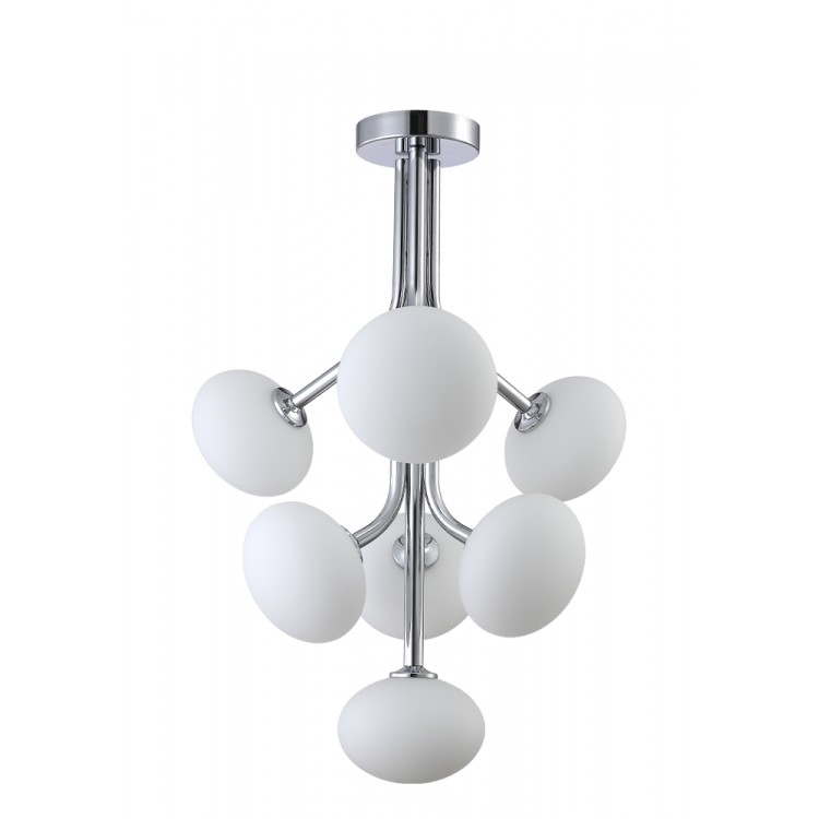 Люстра Crystal Lux ALICIA SP7 CHROME/WHITE