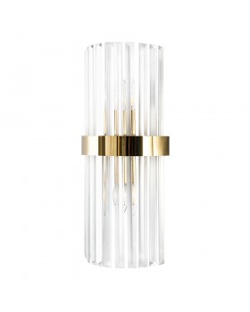 Бра Crystal Lux SORPRESA AP2 BRASS/TRANSPARENTE