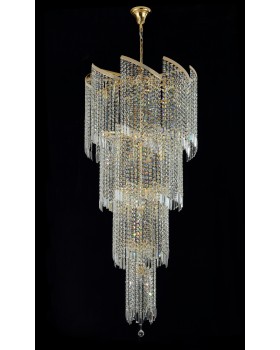 Люстра Crystal Lux GRANDE SP25 D800 GOLD-foto4