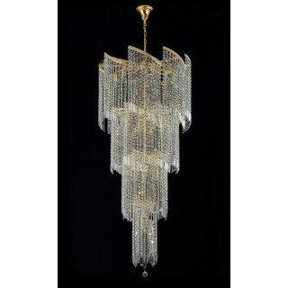 Люстра Crystal Lux GRANDE SP25 D800 GOLD-foto4