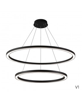 Люстра Crystal Lux FORTUNA SP123W LED BLACK-foto2