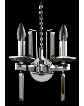 Бра Crystal Lux MARRON AP2 CHROME-foto3