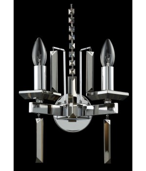Бра Crystal Lux MARRON AP2 CHROME-foto3