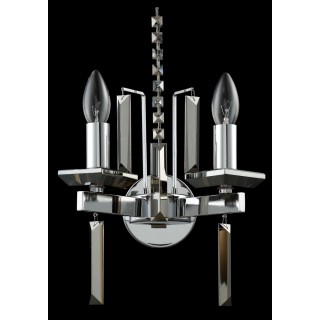 Бра Crystal Lux MARRON AP2 CHROME-foto3