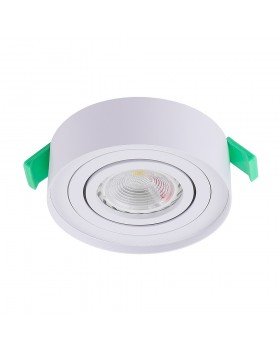 Светильник встраиваемый c малым заглублением Crystal Lux CLT 059C1 WH-foto3