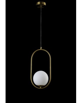 Светильник подвесной Crystal Lux CALLE SP1 BRASS-foto3