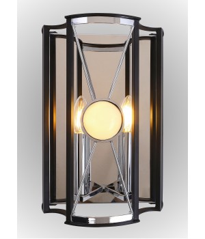 Бра Crystal Lux TANDEM AP2 CHROME-foto2