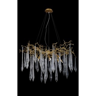 Люстра Crystal Lux REINA SP8 D1000 GOLD PEARL-foto3