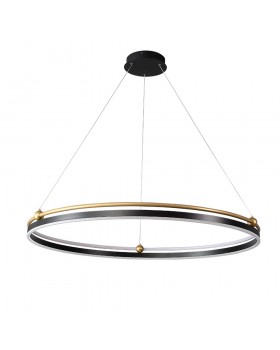 Люстра Crystal Lux FERNANDO SP88W LED BLACK/GOLD-foto2
