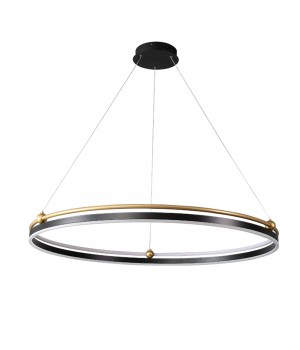 Люстра Crystal Lux FERNANDO SP88W LED BLACK/GOLD-foto2