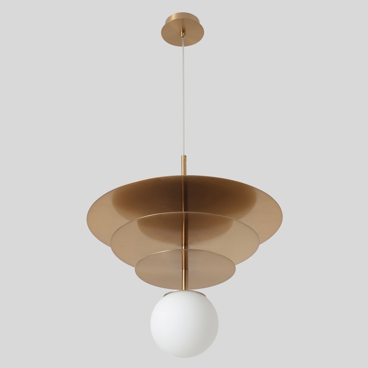 Светильник подвесной Crystal Lux UVA SP1.3 BRASS Светильник подвесной Crystal Lux UVA SP1.3 BRASS