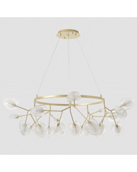 Светильник подвесной Crystal Lux SOLE SP25 GOLD-foto2