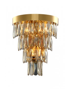 Бра Crystal Lux ABIGAIL AP3 GOLD/AMBER-foto4