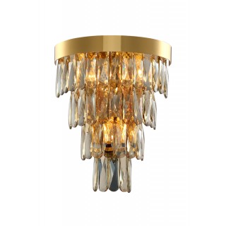 Бра Crystal Lux ABIGAIL AP3 GOLD/AMBER-foto4