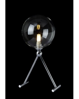 Настольная лампа Crystal Lux FABRICIO LG1 CHROME/TRANSPARENTE-foto2