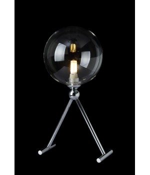Настольная лампа Crystal Lux FABRICIO LG1 CHROME/TRANSPARENTE-foto2