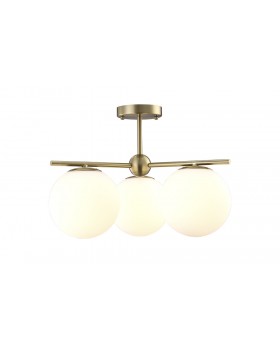 Люстра Crystal Lux FELIZ SP-PL3 BRONZE/WHITE-foto2