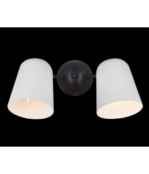 Бра Crystal Lux ENRIQUE AP2 BLACK/WHITE-foto2