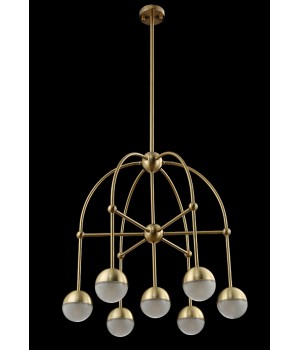 Люстра Crystal Lux TRUENA SP-PL6+1 BRONZE-foto3