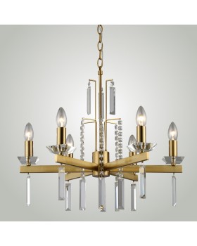 Люстра Crystal Lux MARRON SP6 BRASS-foto2