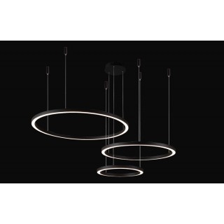 Люстра Crystal Lux FORTUNA SP158W LED D400+600+800 BLACK-foto2