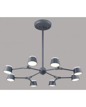 Люстра Crystal Lux MADRID SP8 GRAY-foto2