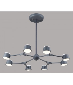 Люстра Crystal Lux MADRID SP8 GRAY-foto2