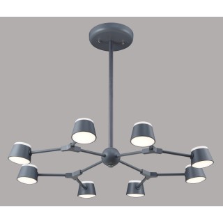 Люстра Crystal Lux MADRID SP8 GRAY-foto2