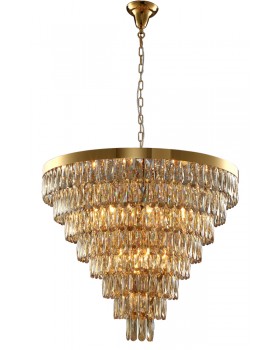 Люстра Crystal Lux ABIGAIL SP22 D820 GOLD/AMBER-foto4