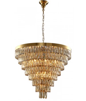 Люстра Crystal Lux ABIGAIL SP22 D820 GOLD/AMBER-foto4
