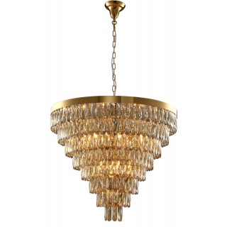 Люстра Crystal Lux ABIGAIL SP22 D820 GOLD/AMBER-foto4