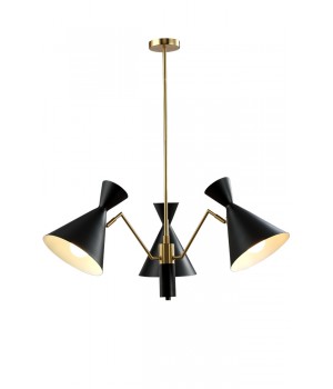 Люстра Crystal Lux JOVEN SP3 GOLD/BLACK-foto3