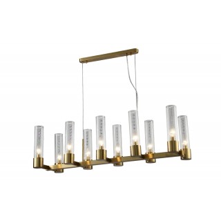 Люстра Crystal Lux OTONO SP10 L980 BRASS/TRANSPARENTE-foto2