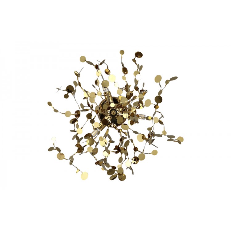 Бра Crystal Lux GARDEN AP-PL3 D400 GOLD