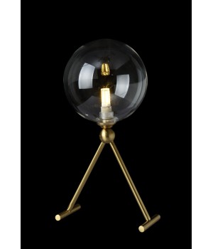Настольная лампа Crystal Lux ANDRES LG1 BRONZE/TRANSPARENTE-foto2