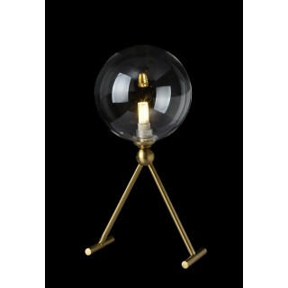 Настольная лампа Crystal Lux ANDRES LG1 BRONZE/TRANSPARENTE-foto2