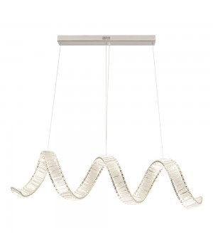 Люстра Crystal Lux MUSIKA SP100W LED L1200 CHROME-foto2