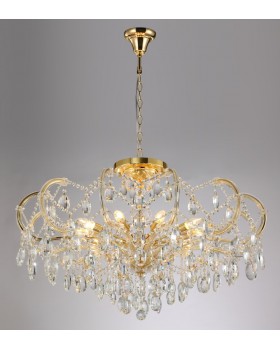 Люстра Crystal Lux HOLLYWOOD SP-PL10 GOLD D1000-foto2