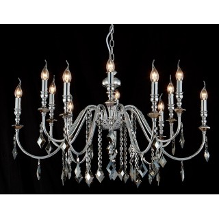 Люстра Crystal Lux MERCEDES SP6+6 CHROME/SMOKE-foto2