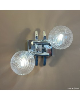 Бра Crystal Lux LUXURY AP2 CHROME-foto6